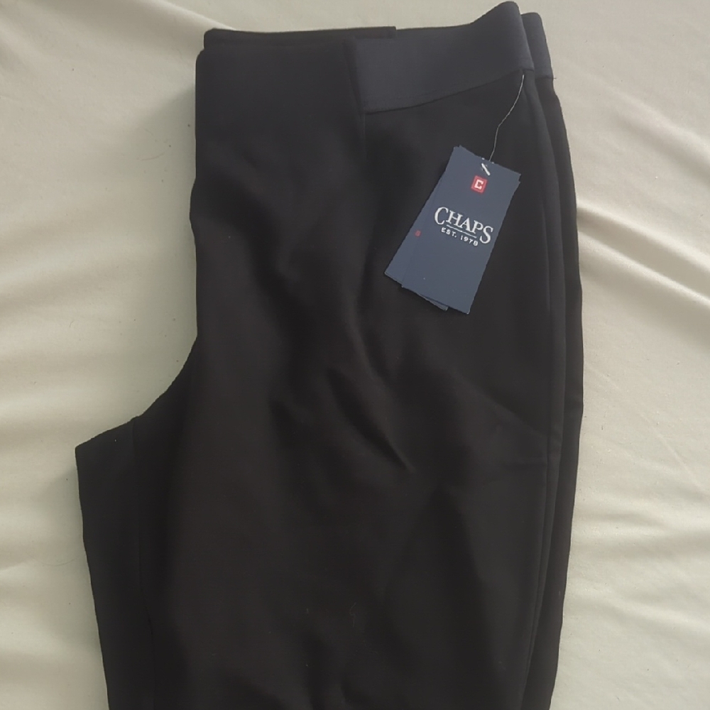 Chaps Women's Black Leggings